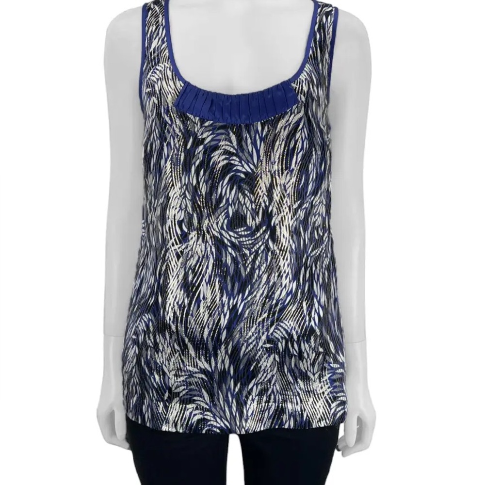 Tory Burch Silk Shimmer Top